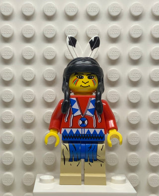 Indian, Red Shirt, Running Bear, ww022 Minifigure LEGO®