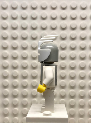 Classic Yellow Castle Knight White Cavalry - with Vest Stickers, cas083s Minifigure LEGO®