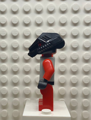 UFO Zotaxian Alien - Red Pilot with Plain Black Helmet (Chamon), sp047 Minifigure LEGO®