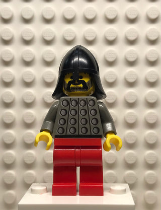 Fright Knights, Knight 3, Red Legs, Black Neck-Protector, cas030 Minifigure LEGO®