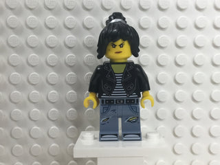 Nya - Leather Jacket and Jeans High School Outfit, njo0355 Minifigure LEGO®