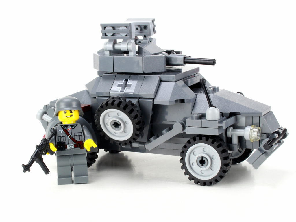 Lego store armoured car