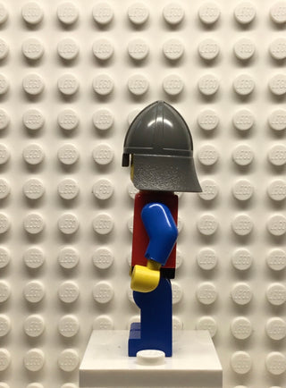 Crusader-Lion, Blue Legs with Black Hips, Dark Gray Neck-Protector, cas115 Minifigure LEGO®