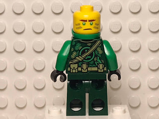 Lloyd,The Island, Mask & Hair with Bandana, Armor Shoulder Pad, njo0682 Minifigure LEGO®