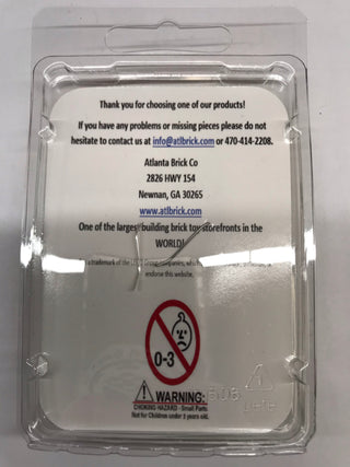 LEGO® Black Skull Skeleton Head Earrings Blings United Brick Co®