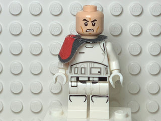 First Order Stormtrooper Officer, sw0664 (Rounded Mouth Pattern) Minifigure LEGO®   