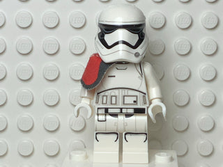 First Order Stormtrooper Officer, sw0664 (Rounded Mouth Pattern) Minifigure LEGO® Like New