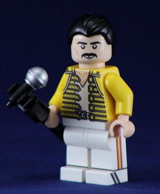 FREDDY QUEEN OF ROCK Queen Custom Printed on Lego Minifigure Custom minifigure BigKidBrix