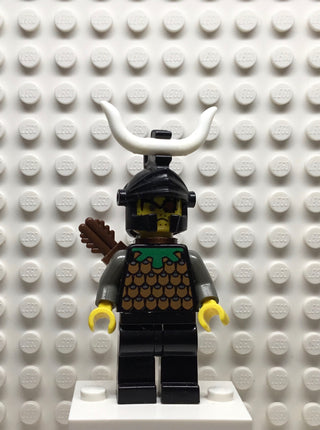 Knights Kingdom I, Gilbert the Bad, Black Dragon Helmet, Horns, Quiver, cas279 Minifigure LEGO®