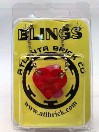 Lego Heart Necklace Blings United Brick Co®