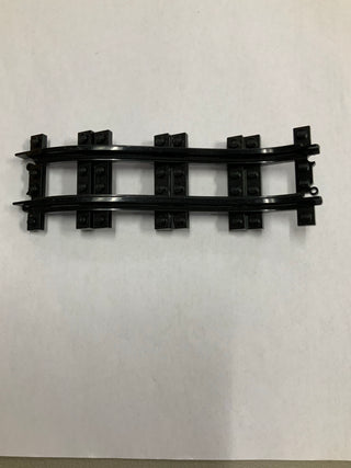 LEGO® Plastic Train Track, Narrow, Ramp, 5 brick elevation, Black Part LEGO®