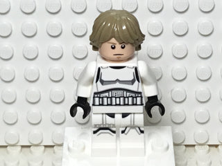 Luke Skywalker - Stormtrooper Outfit, sw1203 Minifigure LEGO® Like New