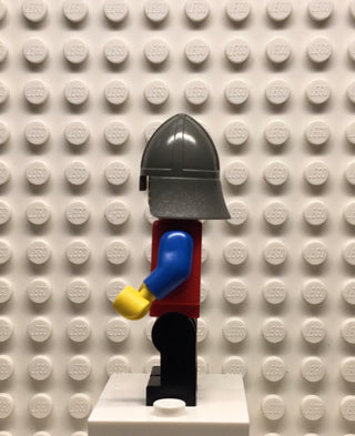 Dragon Knights, Knight 2, Black Legs with Red Hips, Dark Gray Neck-Protector, cas016 Minifigure LEGO®