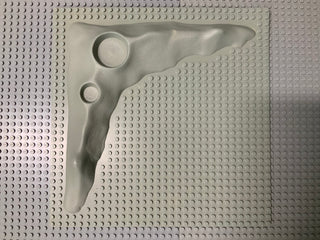 32x32 Raised Baseplate Moon Crater Plate 3947a LEGO® Part LEGO®