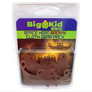Space Hero Brown Cloth Gear Pack Custom, Accessory BigKidBrix