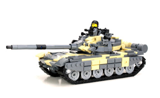 T-72 Russian Battle Tank Building Kit Battle Brick