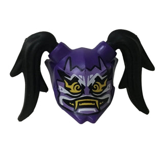 LEGO® Ninjago Oni Masks Part LEGO® Purple (Mask of Hatred)