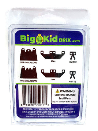 Space Villain Black Cloth Gear Pack Custom, Accessory BigKidBrix