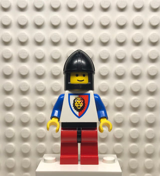 Royal Knights, Knight 1, Black Chin-Guard, no Quiver, cas061 Minifigure LEGO®   