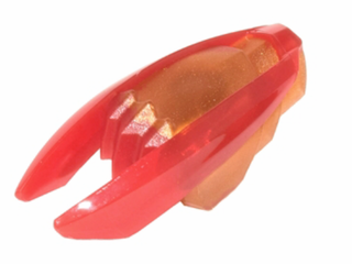 LEGO® Ninjago Time Blades Part LEGO® Trans-Red