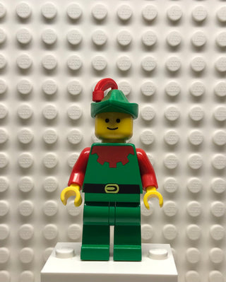 Forestman, Red, Green Hat, Red Feather, cas137 Minifigure LEGO®