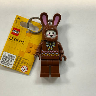 LEGO® Chocolate Bunny Keychain LED Light 3” Keychain LEGO®
