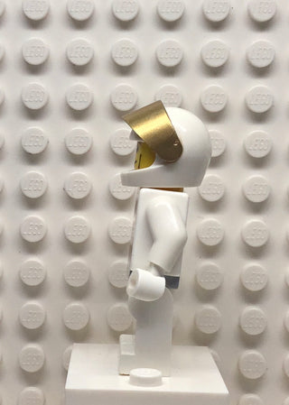 Mars Mission Astronaut with Helmet, Smirk and Stubble Beard, mm015 Minifigure LEGO®