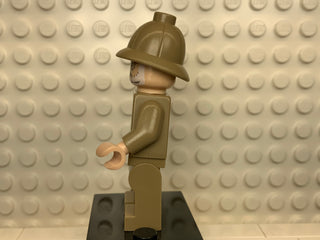 Henry Jones Sr. -Dark Tan Pith Helmet, Indiana Jones, iaj030 Minifigure LEGO®   