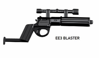 Custom Star Wars EE-3 Blaster For LEGO Minifigures. Custom, Accessory BigKidBrix Black