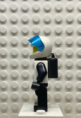 Futuron - Black with White Helmet, sp050 Minifigure LEGO®