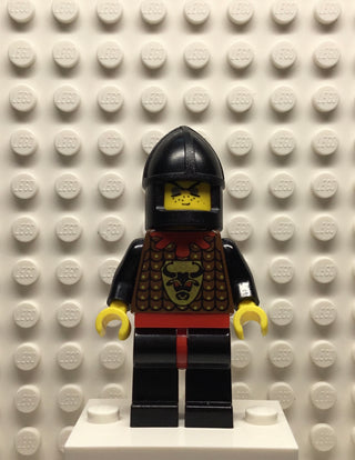 Knights Kingdom I, Robber 2, Black Chin-Guard, cas044 Minifigure LEGO®