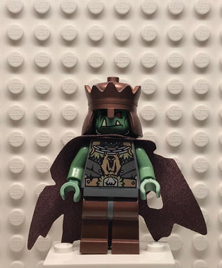 Fantasy Era, Troll King with Copper Crown, cas420a Minifigure LEGO®   