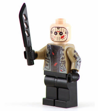 Jason Friday the 13th custom printed Horror Minifigure Custom minifigure BigKidBrix   