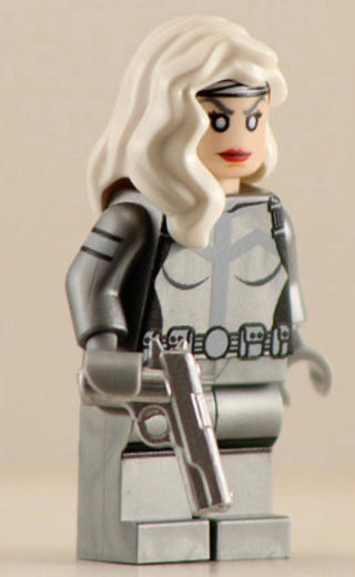 Silver Sable Custom Printed Minifigure Custom minifigure BigKidBrix