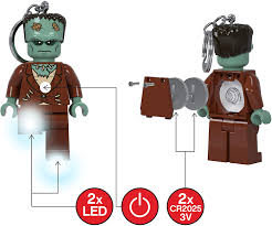 LEGO® Frankenstein Keychain LED Light 3” Keychain LEGO®