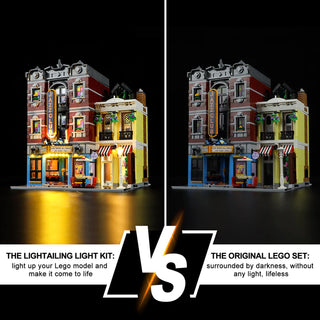 Lightailing Light Kit For Jazz Club, 10312 Light up kit Lightailing