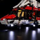 Light Kit For Airbus H175 Rescue Helicopter, 42145 Light up kit Lightailing