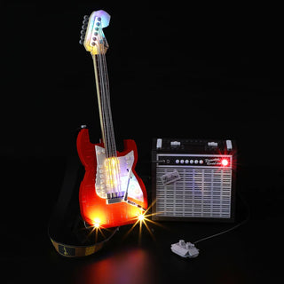 Light Kit For Fender Stratocaster, 21329 Light up kit Lightailing