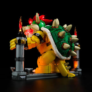Lightailing Light kit for The Mighty Bowser, 71411 Light up kit Lightailing