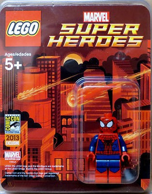 Spider-Man - Red Lower Legs San Diego Comic-Con 2013 Exclusive, sh139 Minifigure LEGO®   