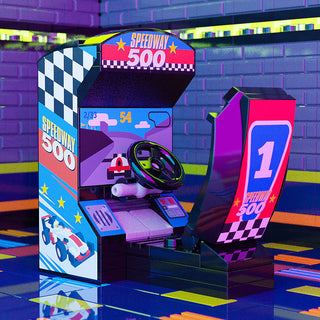 Speedway 500 Arcade Game Building Kit B3 Customs