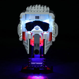 Light Kit For Scout Trooper Helmet, 75305 Light up kit Lightailing