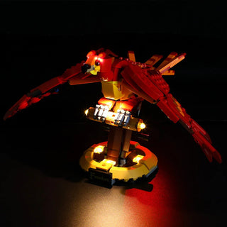 Light Up Kit for Fawkes, Dumbledore’s Phoenix, 76394 Light up kit Lightailing
