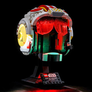 Light Kit For Luke Skywalker (Red Five) Helmet, 75327 Light up kit Lightailing