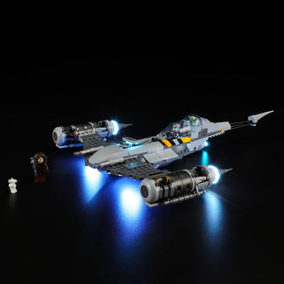 Lightailing Light Kit For The Mandalorian's N-1 Starfighter, 75325 Light up kit Lightailing