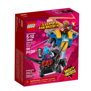 Mighty Micros: Star-Lord vs. Nebula, 76090 Building Kit LEGO®