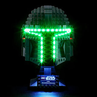 Light Kit For The Mandalorian Helmet, 75328 Light up kit Lightailing