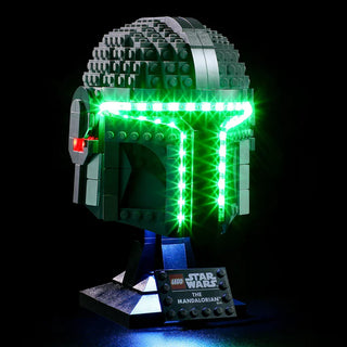 Light Kit For The Mandalorian Helmet, 75328 Light up kit Lightailing