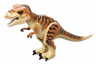 Tyrannosaurus Rex Dinosaur LEGO® Animals LEGO® Tan, trex05 Like New