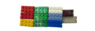 The First LEGO® Bricks - Slotted Automatic Binding Bricks, ABB